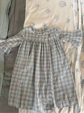 Shrimp and Grits Girls Plaid Dress